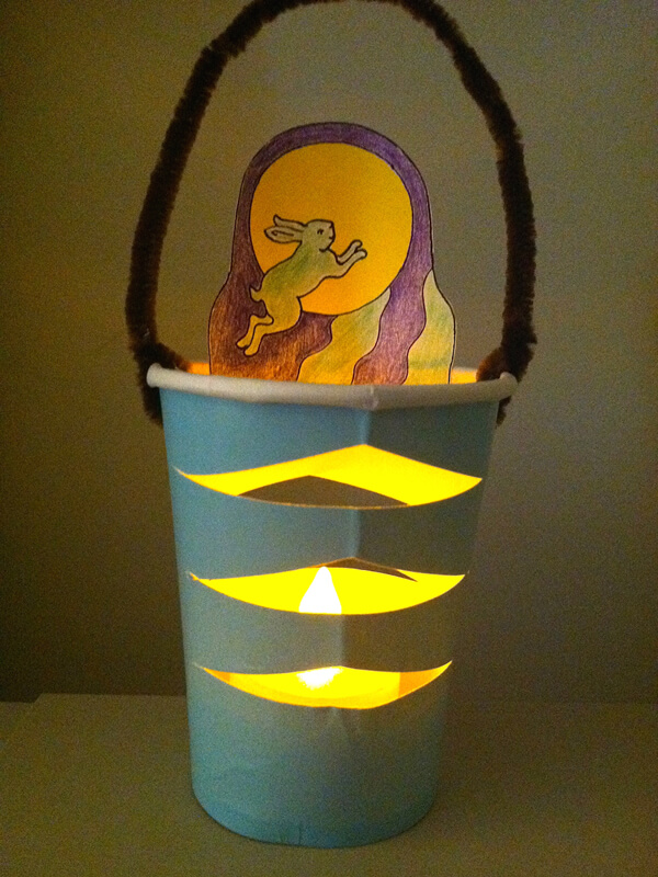 Link to the jade rabbit lantern craft.